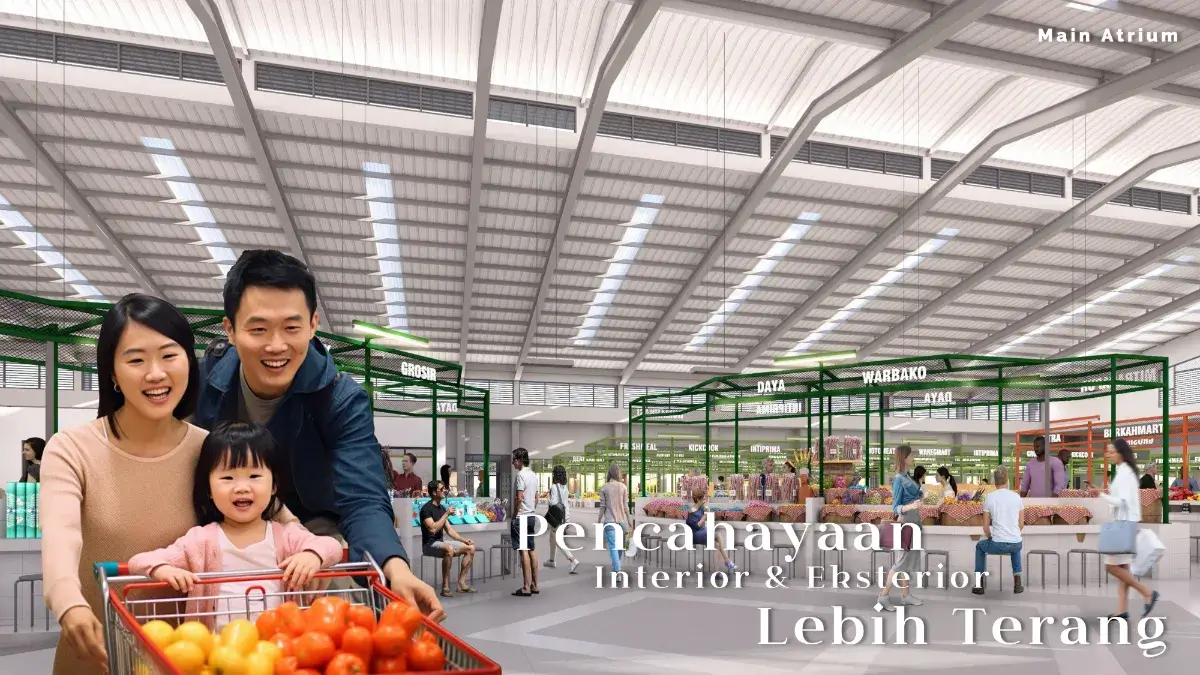 Main Atrium Maggiore Fresh Market Gading Serpong