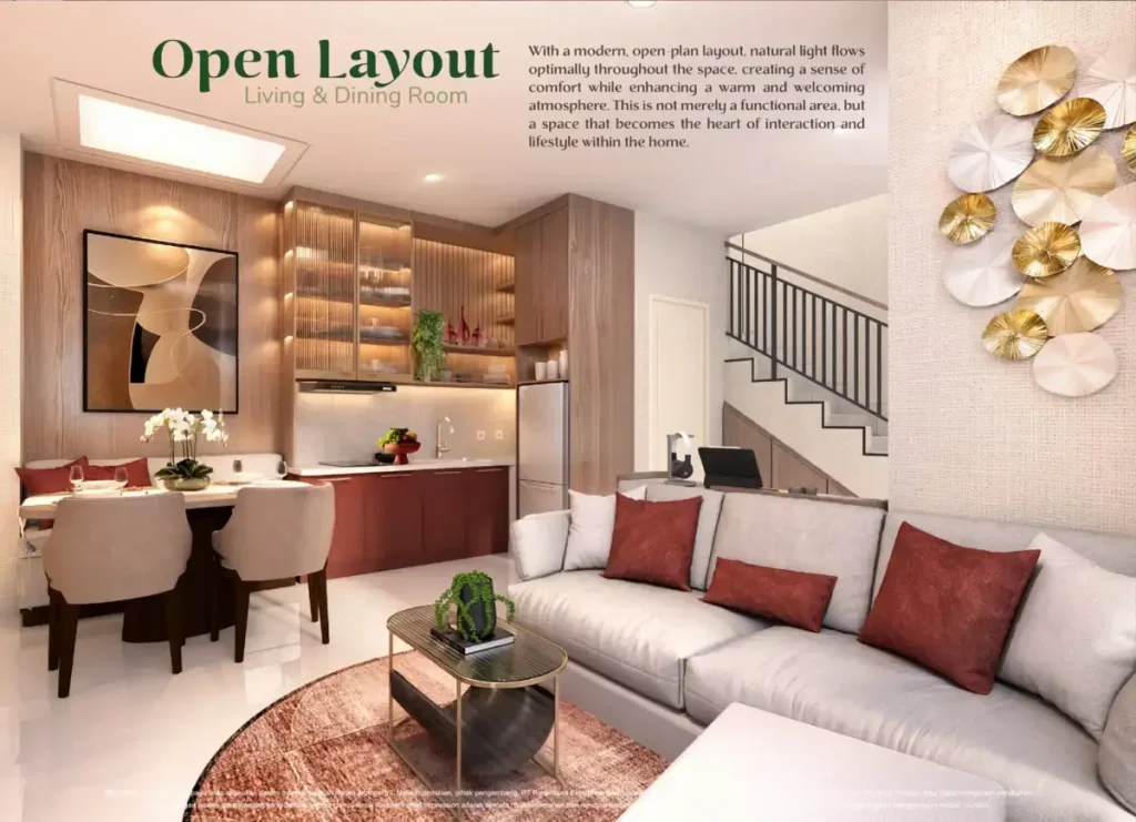 Anza Homes Paramount Serpong Open Layout