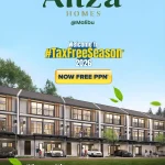 Flyer Anza Homes Paramount Serpong