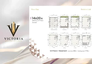 Denah Victoria Central District Paramount Serpong 14x20a