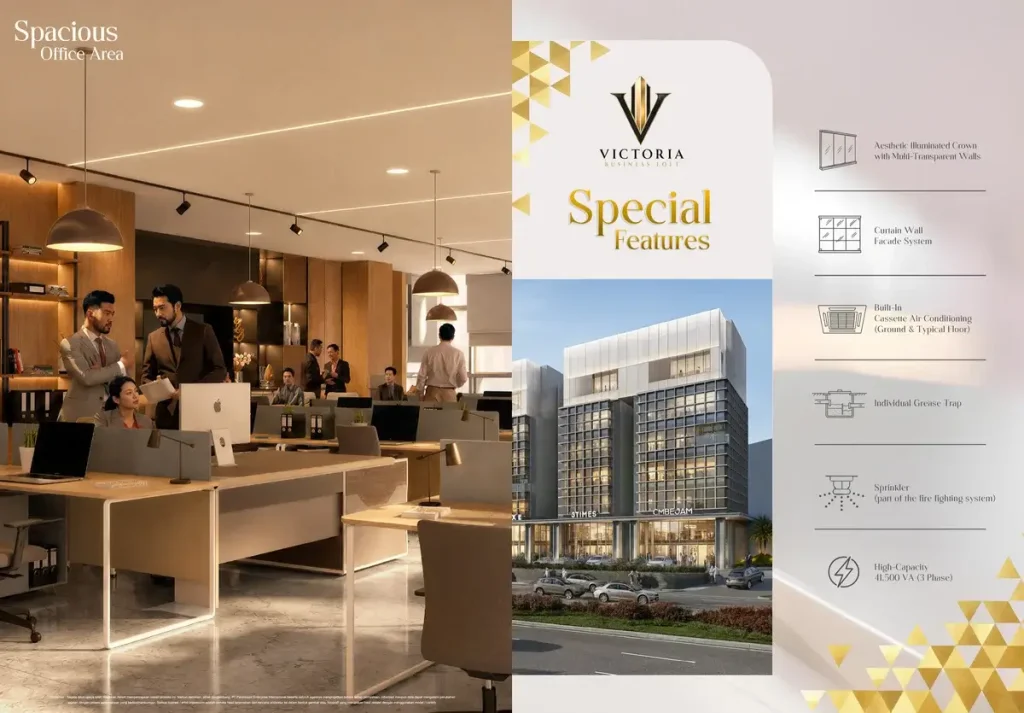 Victoria Central District Gading Serpong Special Features